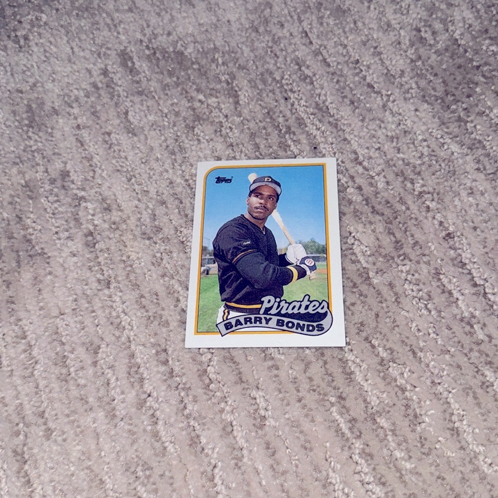 Barry Bonds BB Card